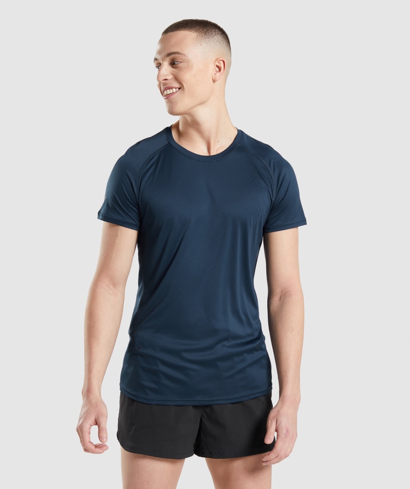 Gymshark Speed Evolve T-shirt Navy