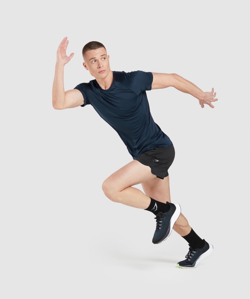 Gymshark Speed Evolve T-shirt Navy