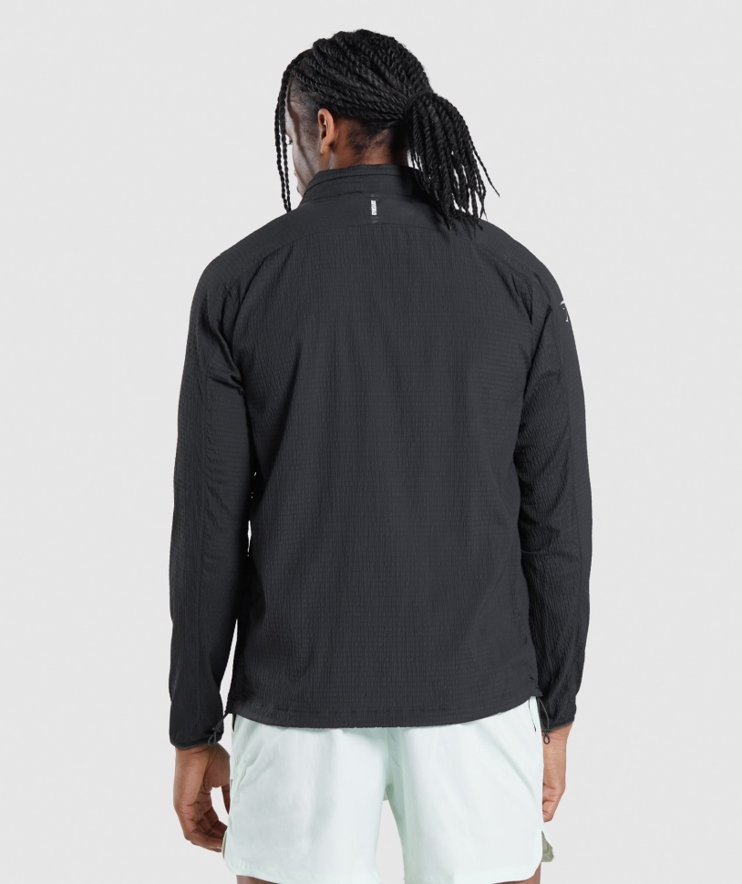 Gymshark Speed Evolve αντιανεμικο μαυρο