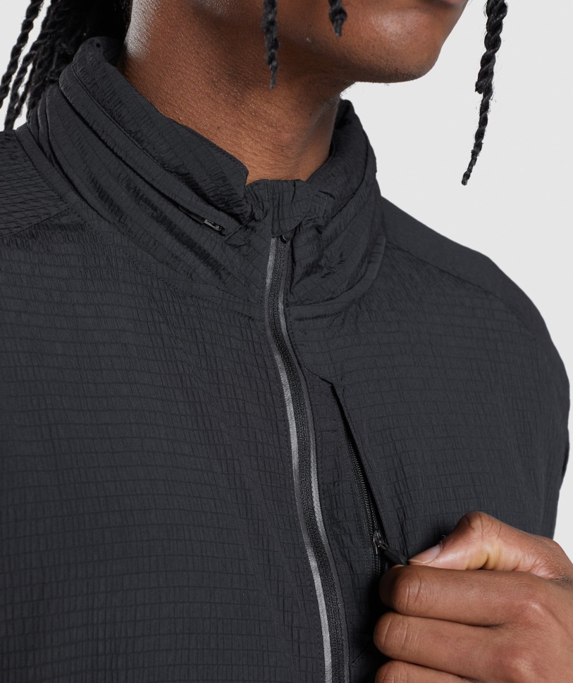 Gymshark Speed Evolve αντιανεμικο μαυρο