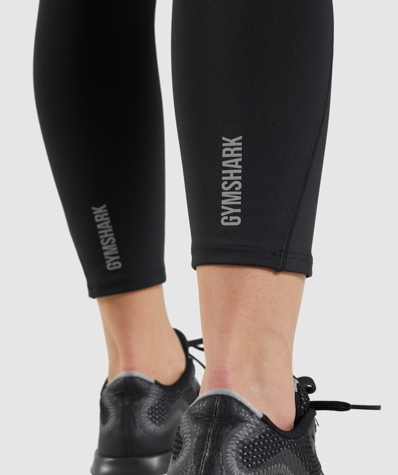 Gymshark Speed κολάν μαύρο