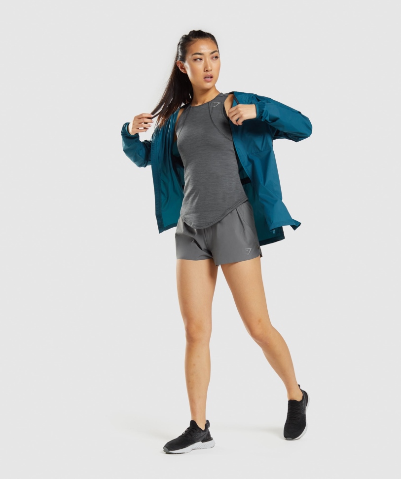 Gymshark Speed σορτς γκρι