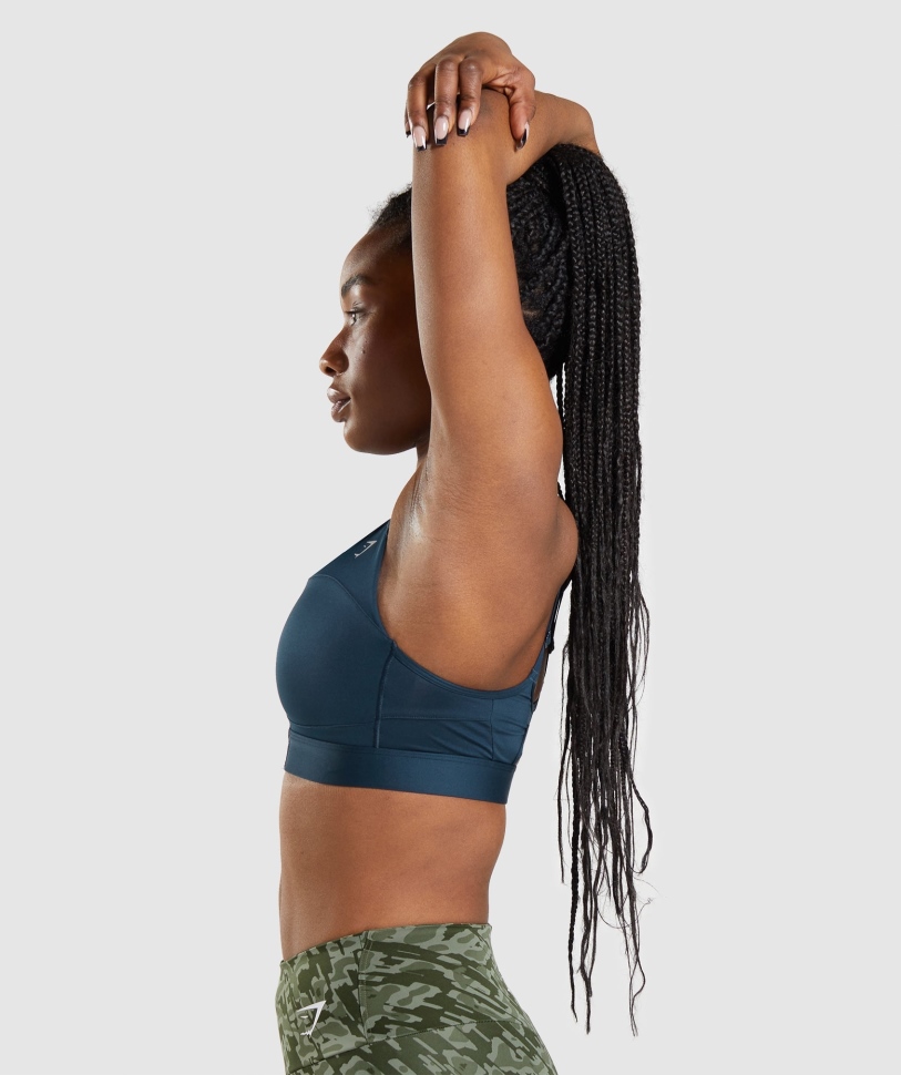 αθλητικό σουτιέν Gymshark Speed Navy