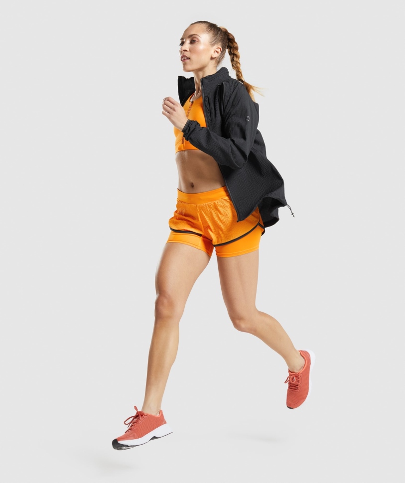 Gymshark Speed Windbreaker μαύρες γυναίκες