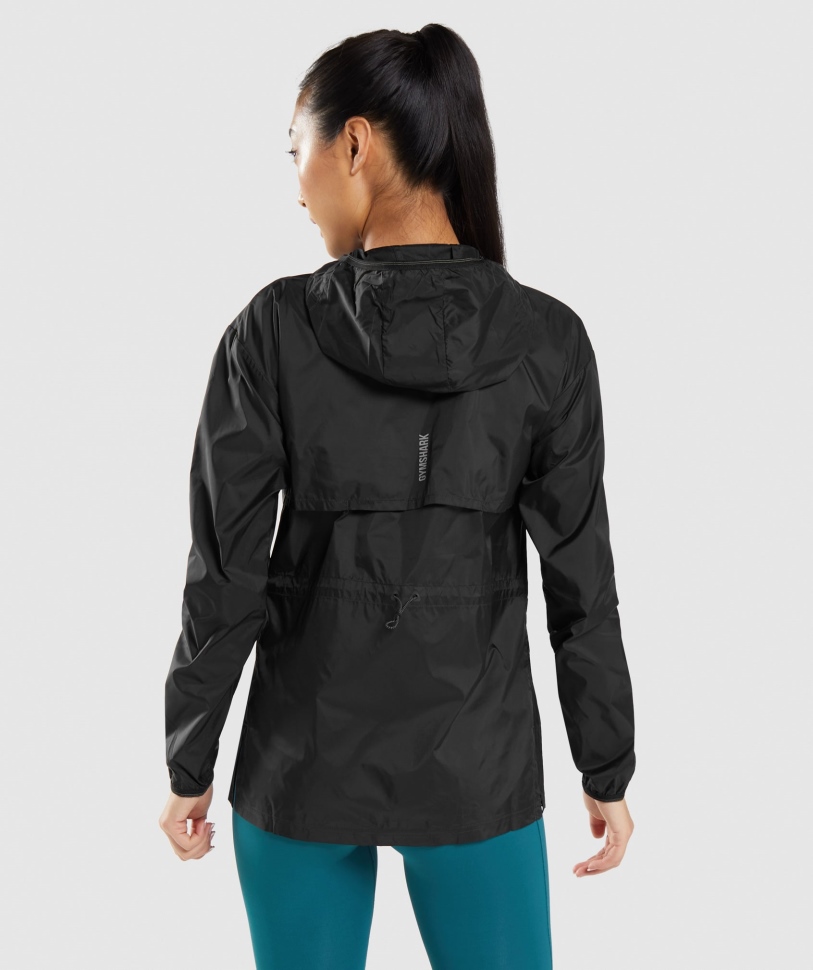 Gymshark Speed Windbreaker μαύρο
