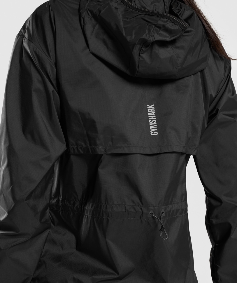 Gymshark Speed Windbreaker μαύρο