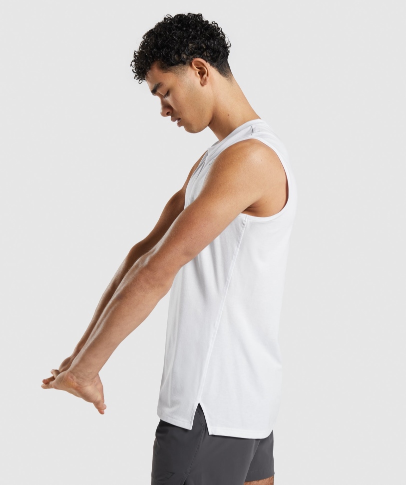 Gymshark Studio Amplify Tank White