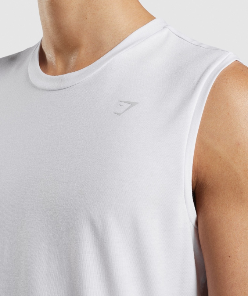 Gymshark Studio Amplify Tank White