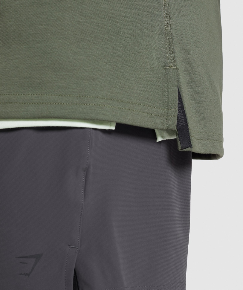 Gymshark Studio Crew Core Olive