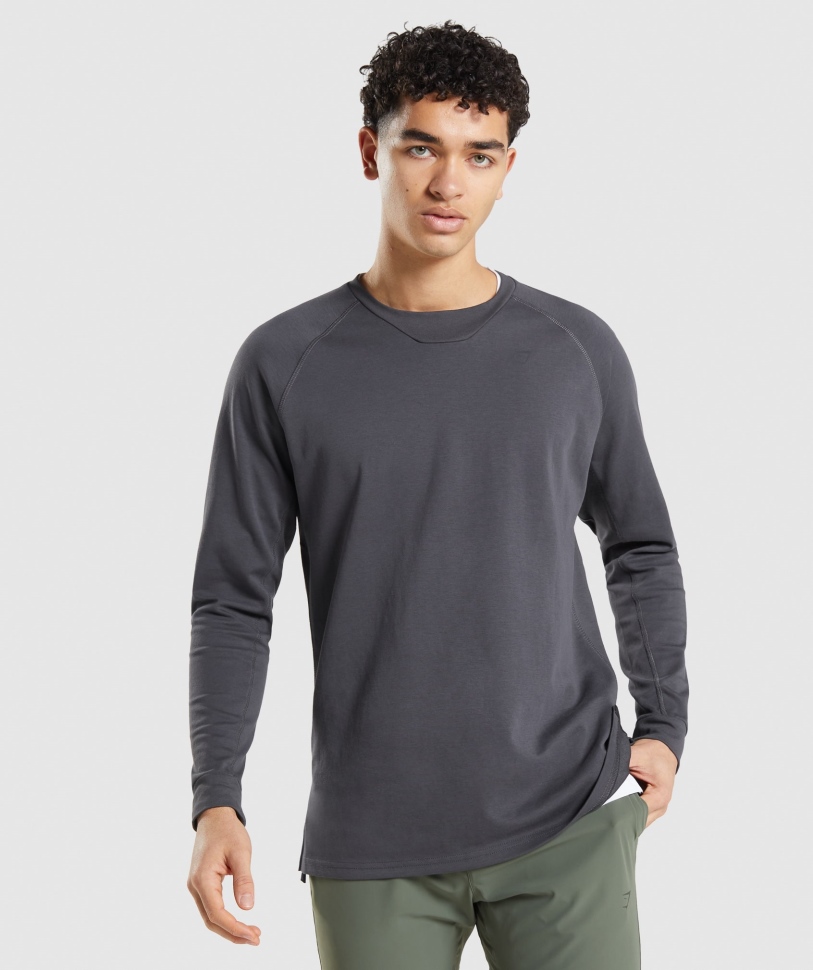 Gymshark Studio Crew Onyx Grey