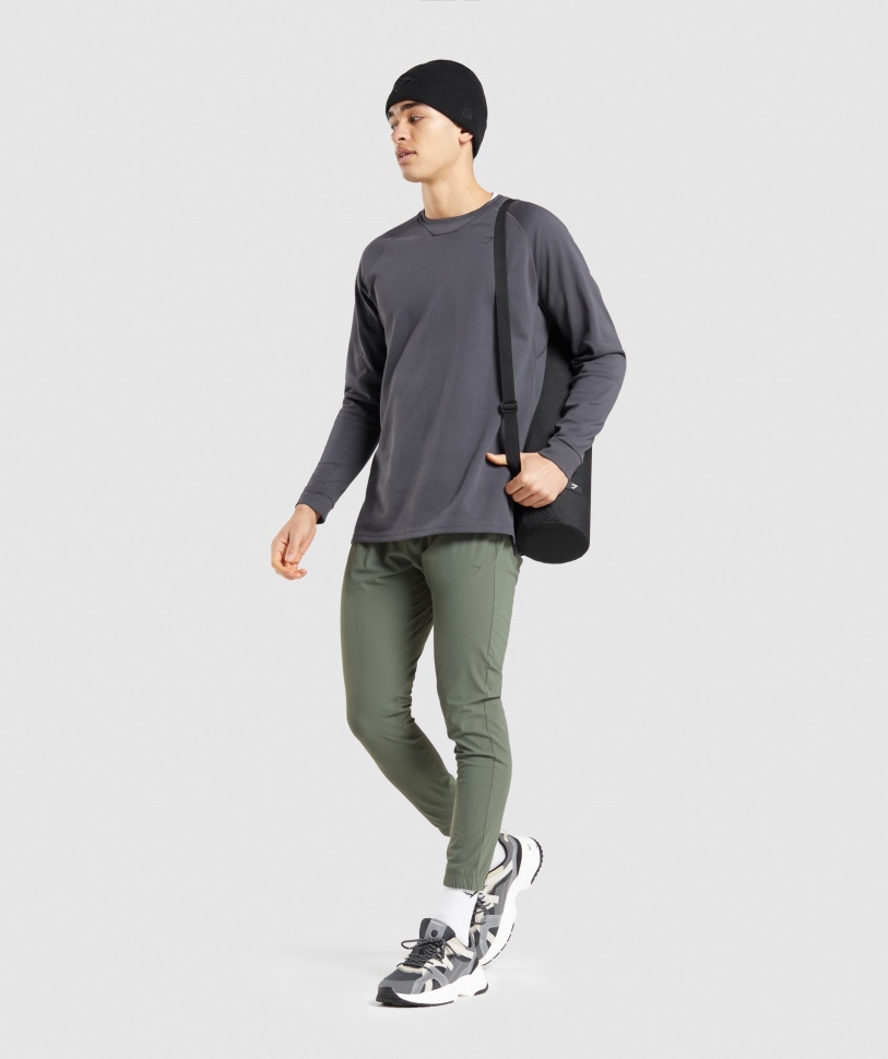 Gymshark Studio Crew Onyx Grey