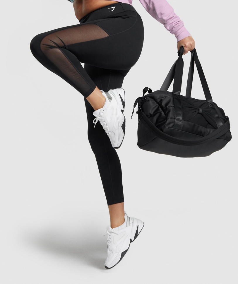 Gymshark Studio Holdall μαύρο