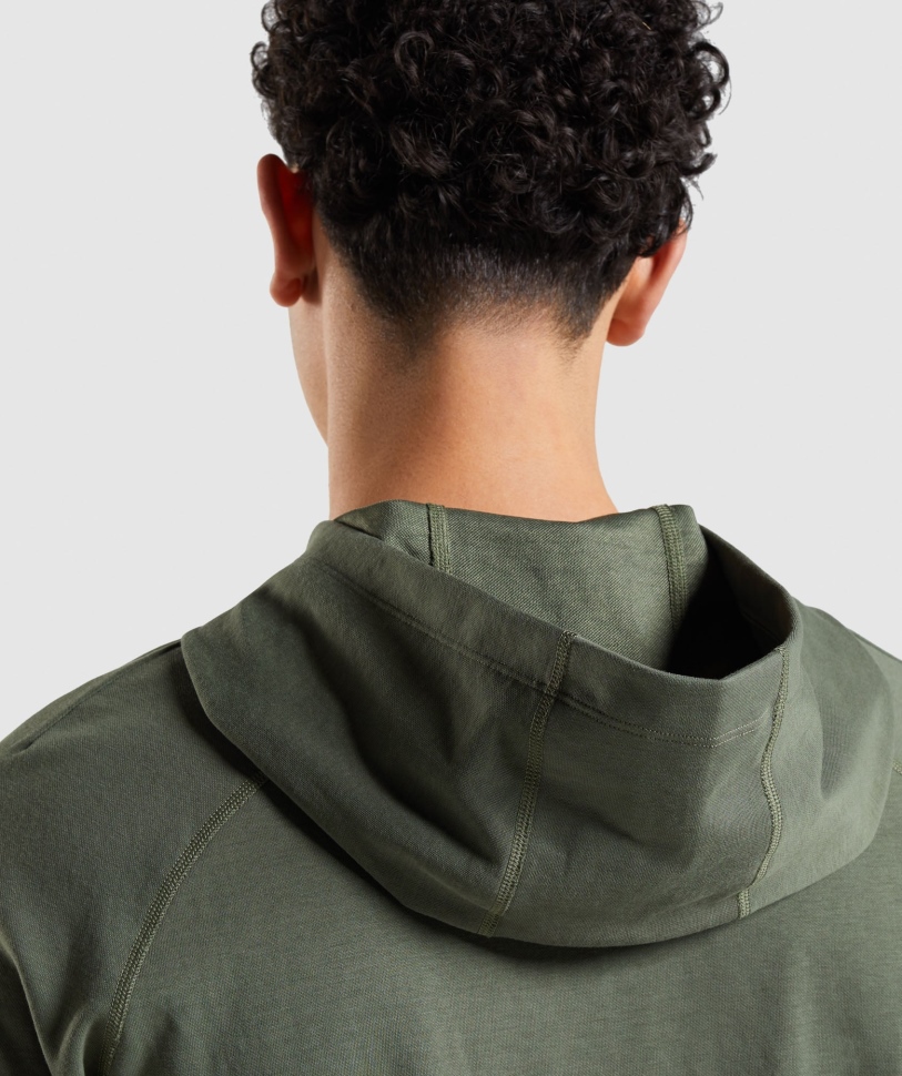 Gymshark Studio Hoodie Core Olive