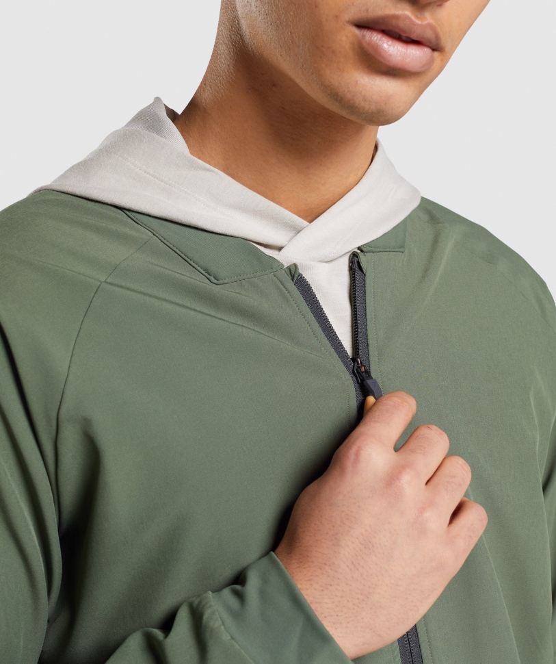 σακάκι στούντιο Gymshark Core Olive