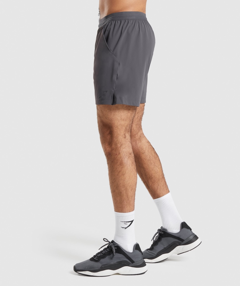 Gymshark στούντιο σορτς Onyx γκρι