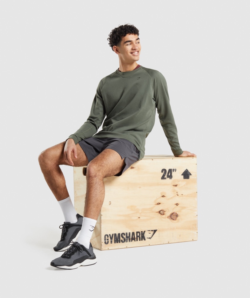 Gymshark στούντιο σορτς Onyx γκρι