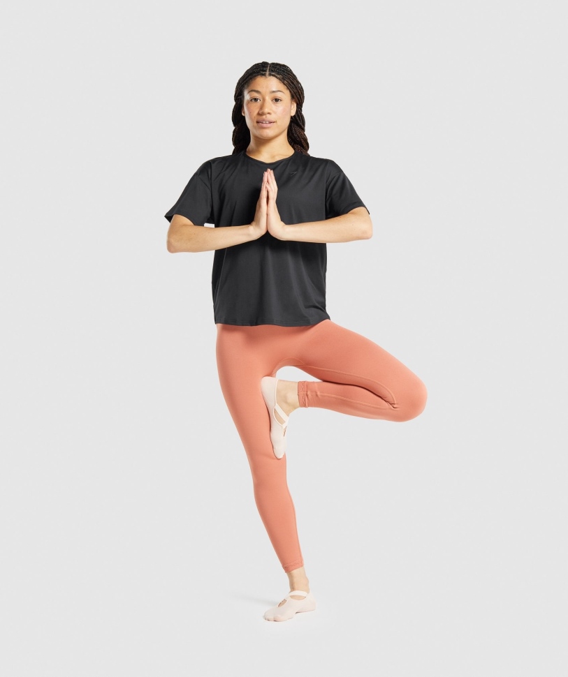 Gymshark Studio μπλουζάκι μαύρο