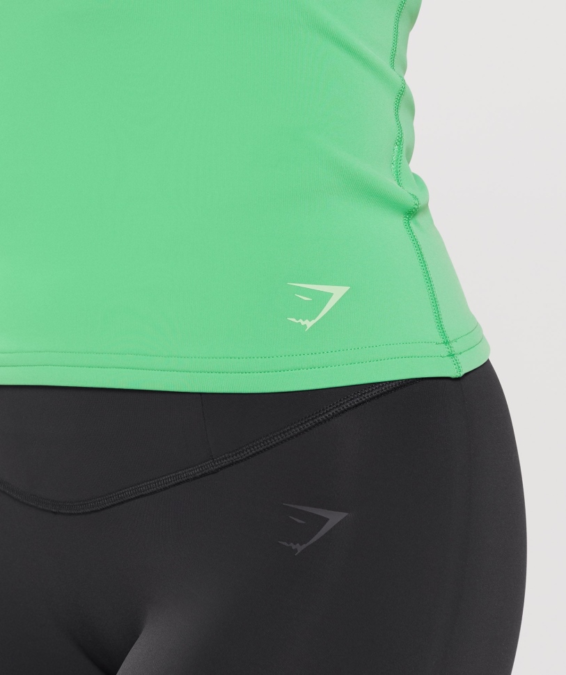 Gymshark στούντιο δεξαμενή μήλο πράσινο