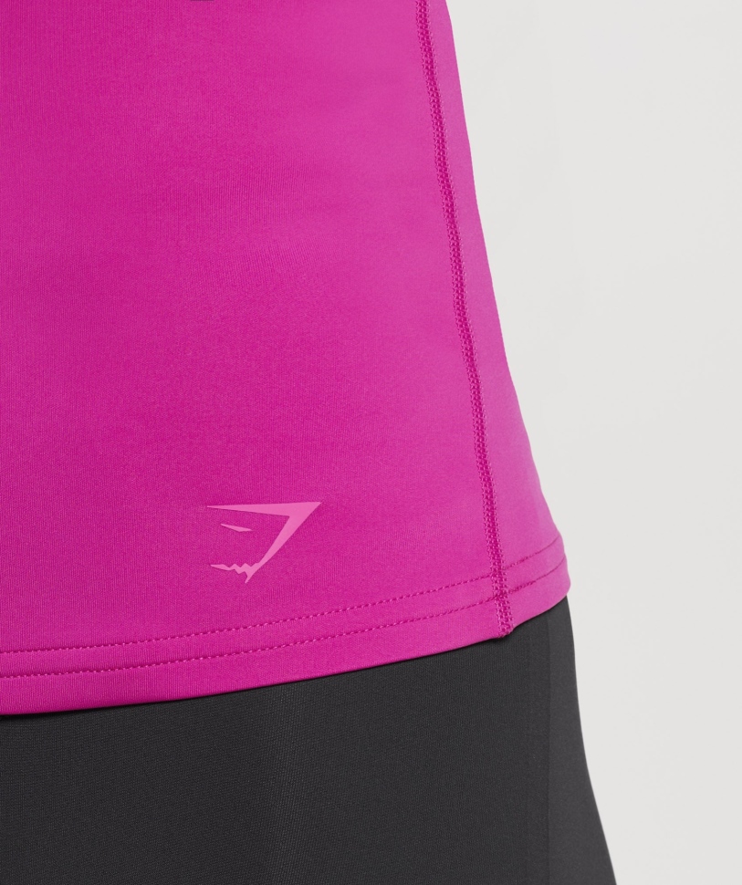 Gymshark Studio Tank δράκος ροζ