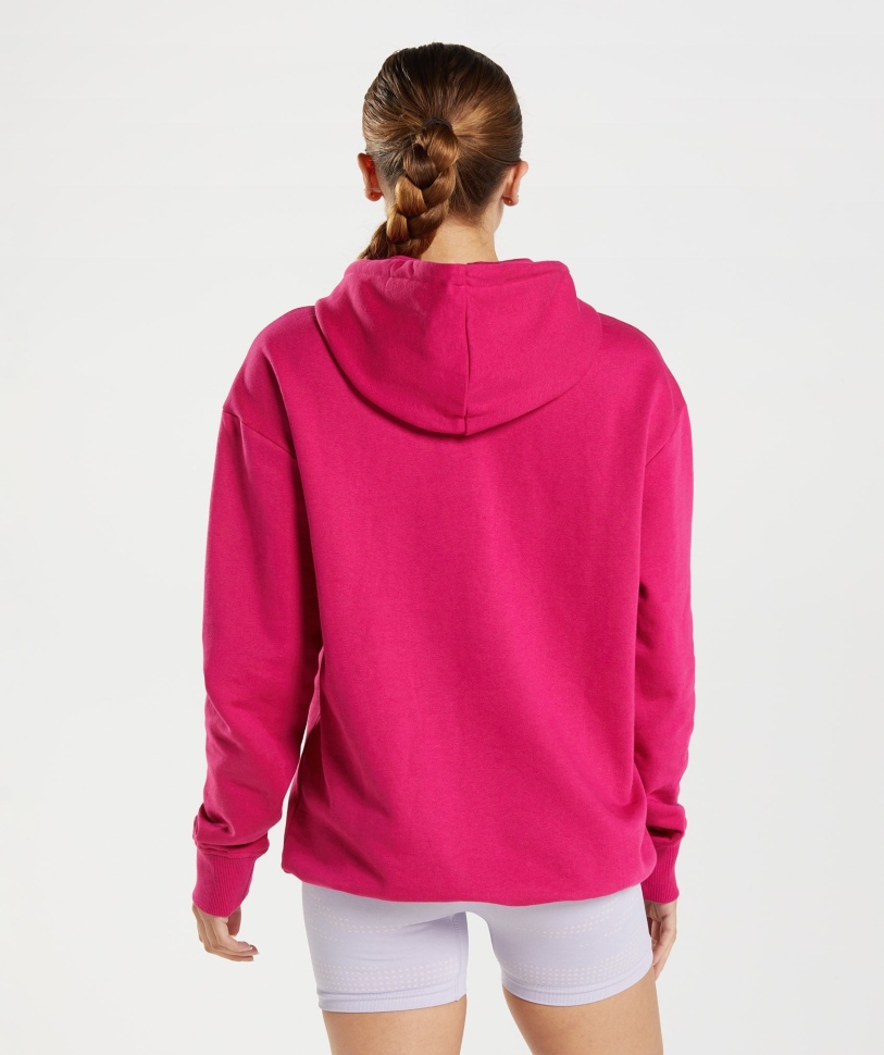 Gymshark Training Boyfriend Hoodie Magenta Pink
