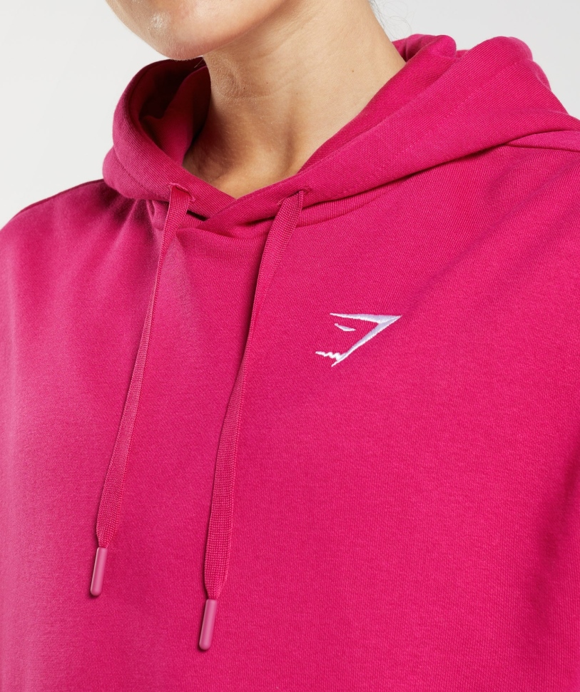Gymshark Training Boyfriend Hoodie Magenta Pink