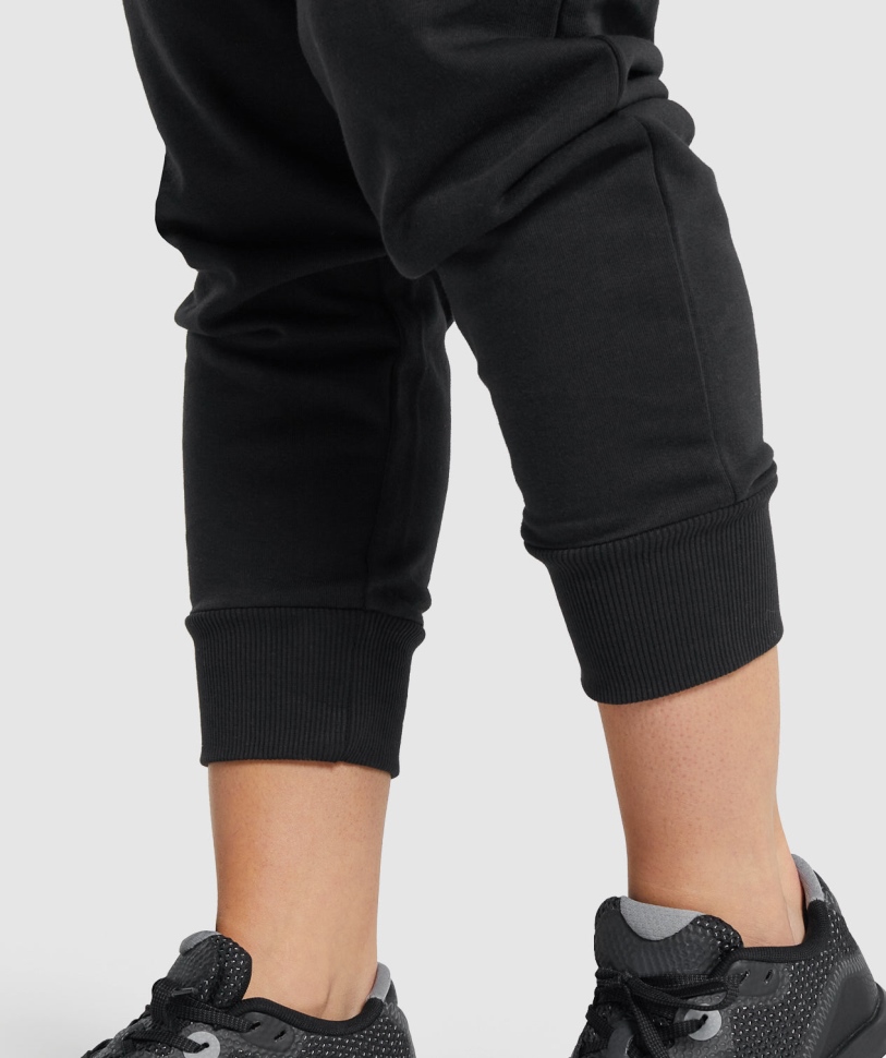 γυμναστήριο προπόνηση Joggers μαύρο