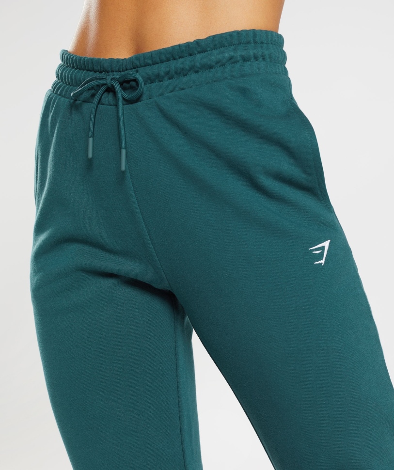 Gymshark προπόνηση Joggers χειμωνιάτικο γαλαζοπράσινο