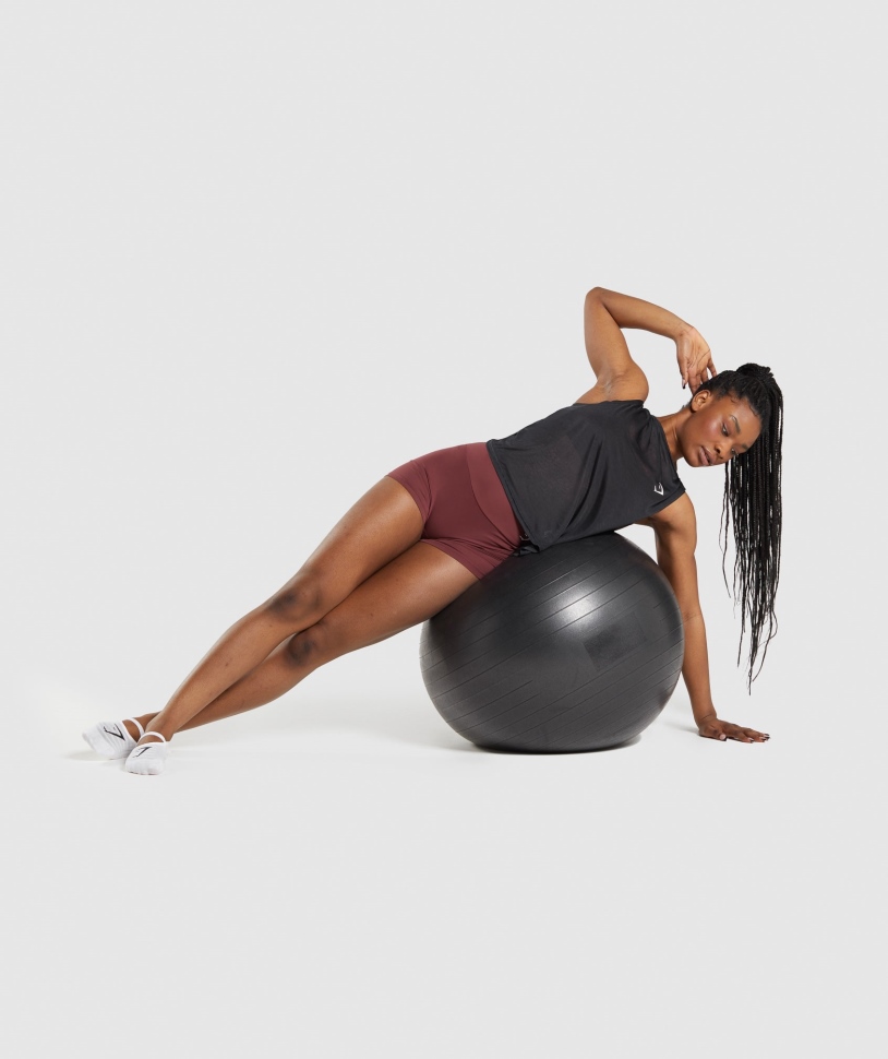 προπόνηση Gymshark μεγάλου μεγέθους τανκ μαύρο