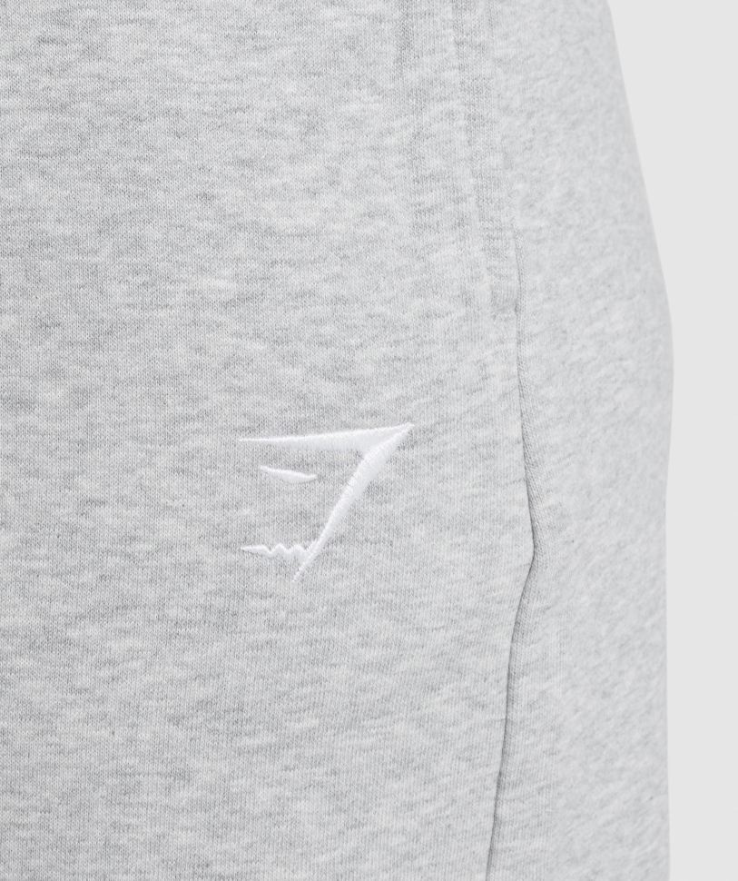 Gymshark προπόνηση ίσιο πόδι Joggers ανοιχτό γκρι μάργα