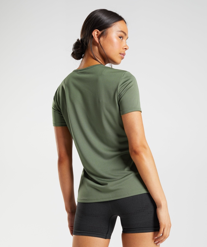 Gymshark Training T-shirt Core Olive
