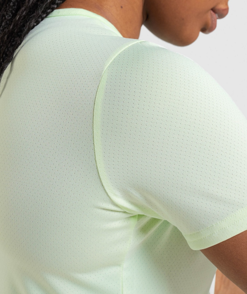 Gymshark προπόνηση μπλουζάκι αγγούρι πράσινο