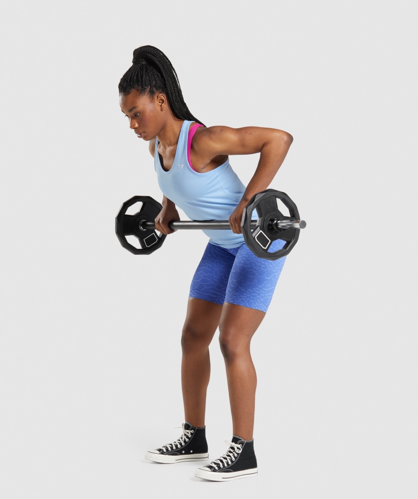 Gymshark γιλέκο εκπαίδευσης μπλε φεγγαρόπετρα