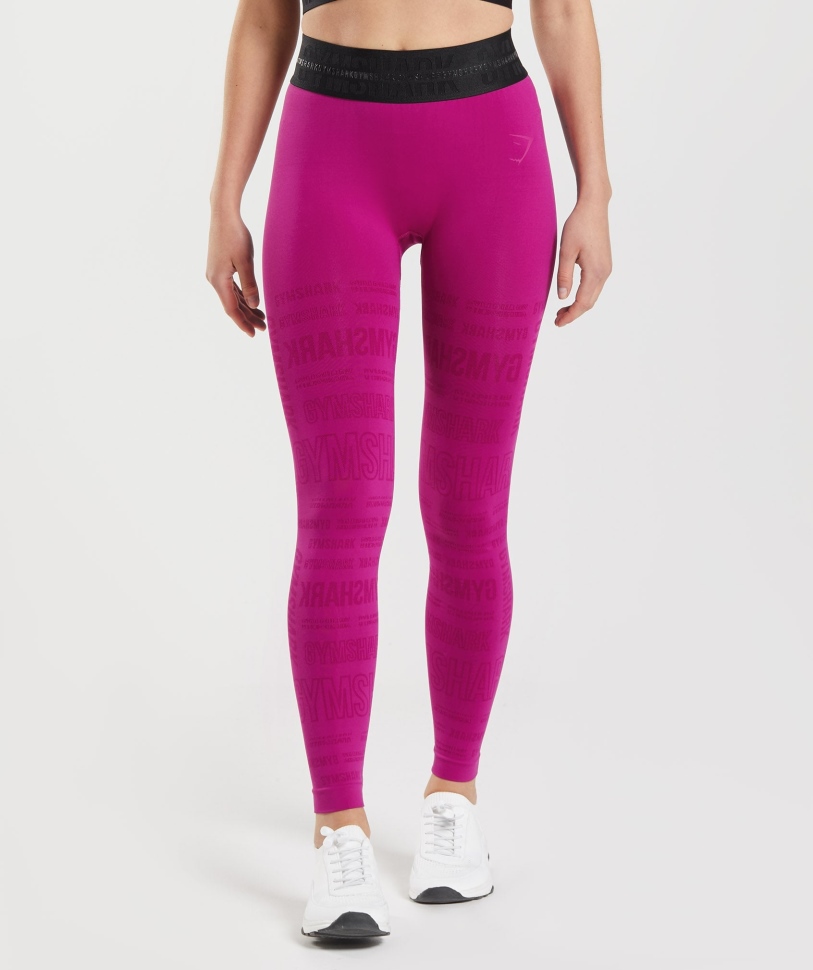 κολάν Gymshark Vision Dragon Pink