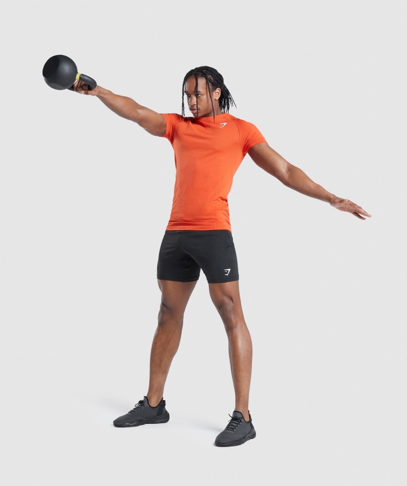 σορτς Gymshark Vital Light μαύρο μάρλα