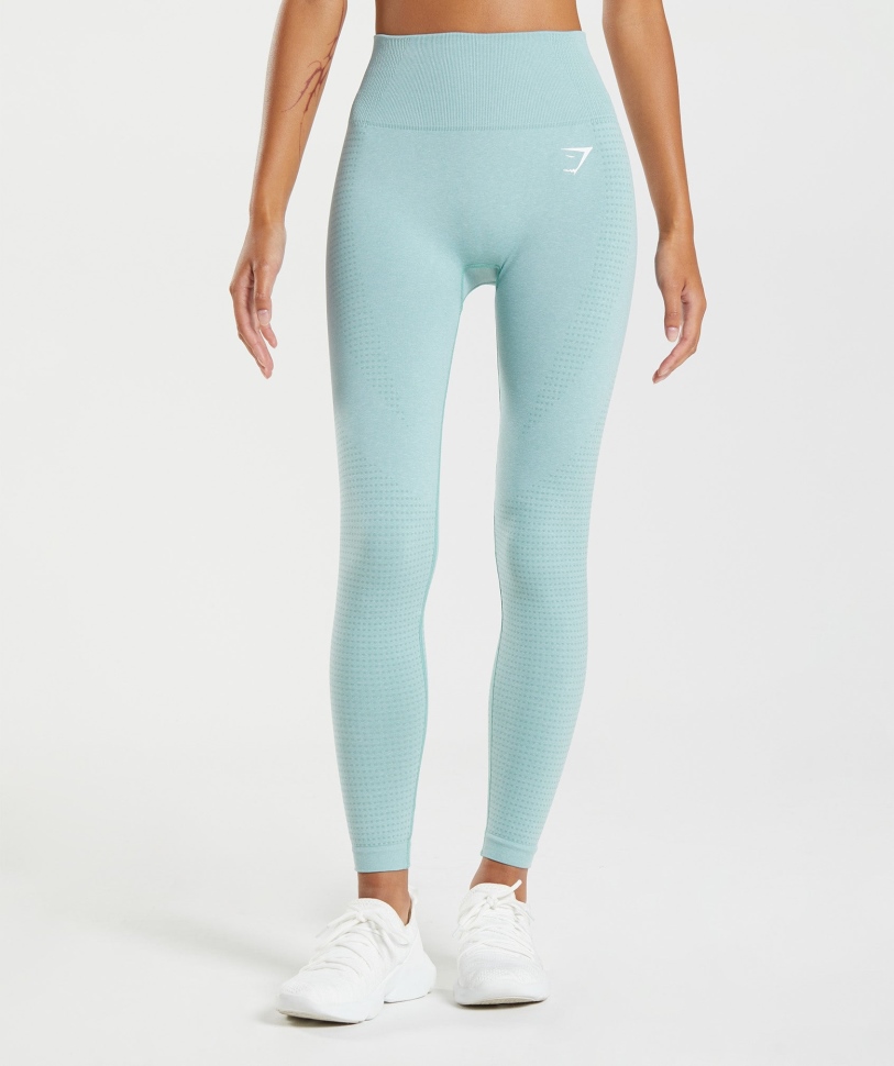 Gymshark Vital Seamless 2.0 κολάν μαργαριτάρι μπλε μάργα
