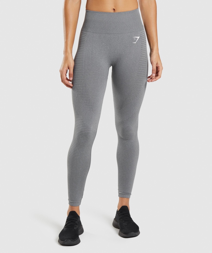 Gymshark Vital Seamless 2.0 κολάν Smokey Grey Marl