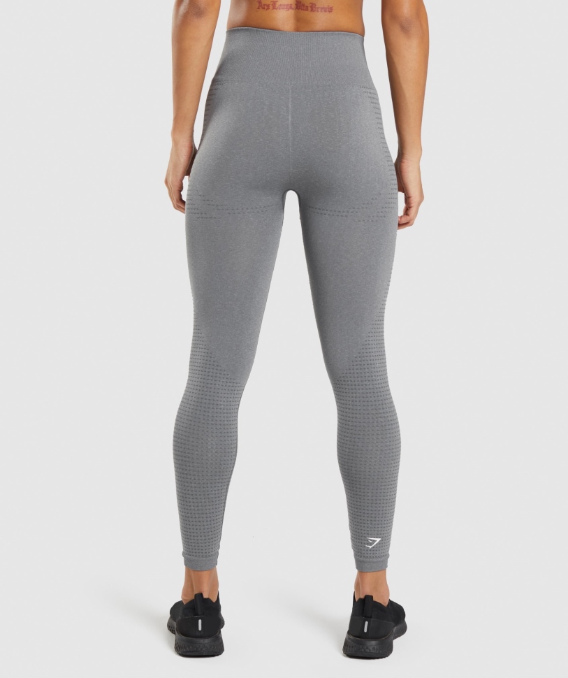 Gymshark Vital Seamless 2.0 κολάν Smokey Grey Marl