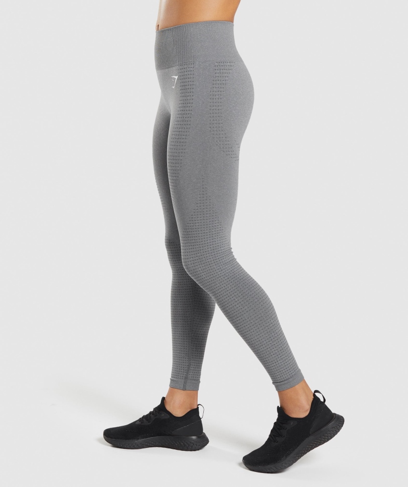 Gymshark Vital Seamless 2.0 κολάν Smokey Grey Marl