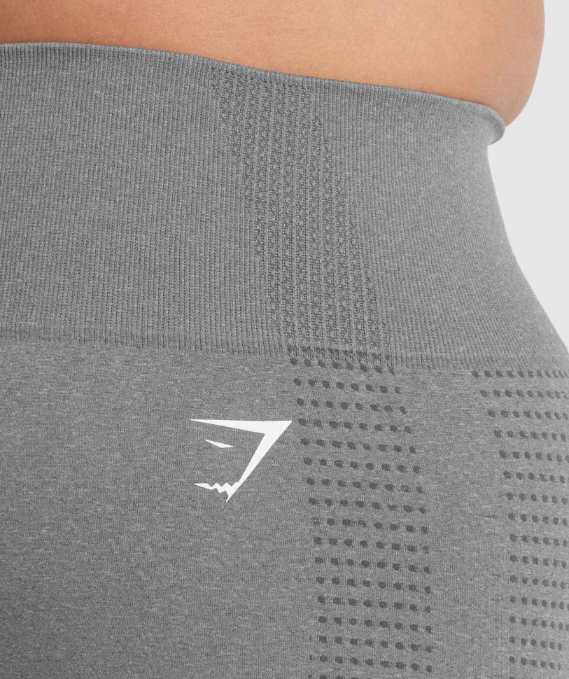 Gymshark Vital Seamless 2.0 σορτς Smokey Grey Marl