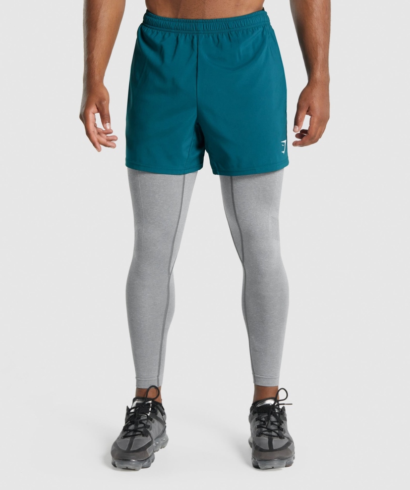 Gymshark ζωτικής σημασίας κολάν χωρίς ραφή κάρβουνο μάργα