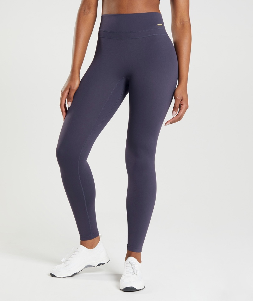 Gymshark Whitney ψηλό κολάν Indigo Navy