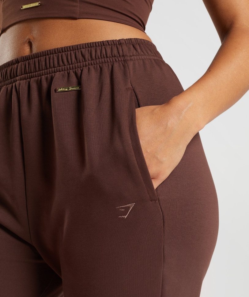 Gymshark Whitney χαλαρά Joggers αναζωπυρώνουν το καφέ