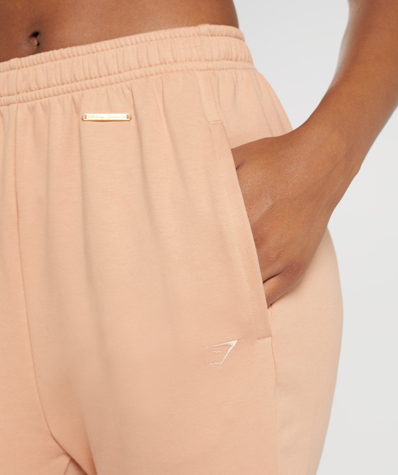 Gymshark Whitney Loose Joggers ηλιοβασίλεμα μπεζ
