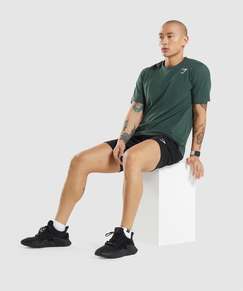 Gymshark υφαντές κάλτσες Sneaker 3pk λευκές